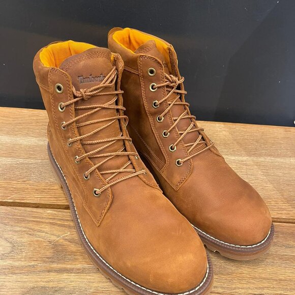 TIMBERLAND MEN\'S REDWOOD FALLS WATERPROOF RUST FULL GRAIN A44MY ALL SIZES main image 9